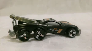 1997 Mattel Hot Wheels 3 inch "TOW JAM" Tow Truck Diecast Black Speed Tow Handy - Picture 1 of 9