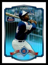 2014  Finest #FV-HA Hank Aaron Vintage Refractor Atlanta Braves