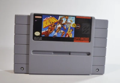 Ncaa Basketball Super Nintendo Snes Ntsc Original (Usa Video Game) - Image 1 of 4