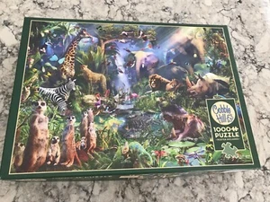 Into the Jungle 1000pc Jigsaw Puzzle By Cobble Hill New Open Box David Penfound - Picture 1 of 3