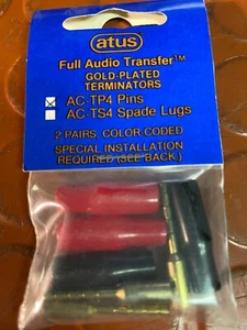 Atus Spille Terminator Placcate Oro AC-TP4 - Foto 1 di 1