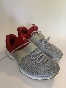 Size 10.5 - Jordan Trainer 2 Flyknit Grey Red - Picture 1 of 13