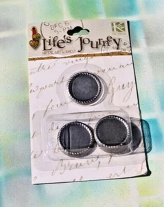 Life’s Journey Metal Rounds, Scrapbooking Craft NIP New FREE SHIP! - Picture 1 of 2