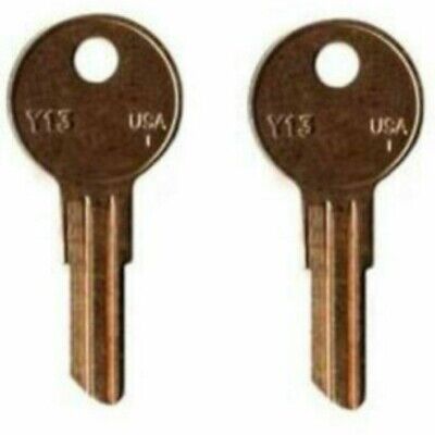 2 Brinks Keys CODE 021-040 Safe Cabinet / Cash Box / Lock Box / Organizer Key • 12.95$