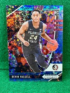 2020-21 Prizm Draft Picks DEVIN VASSELL Blue Disco Prizm /175 Rookie RC #16 - Picture 1 of 2