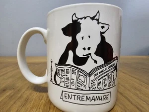 Entremanure Wall Street Journal Coffee Mug Doug Wilson Comic Cup - Picture 1 of 8