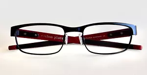 Oakley Carbon Plate Eyeglasses OX5079-0153 Carbon Black Red Frames 53-18-142 - Picture 1 of 8