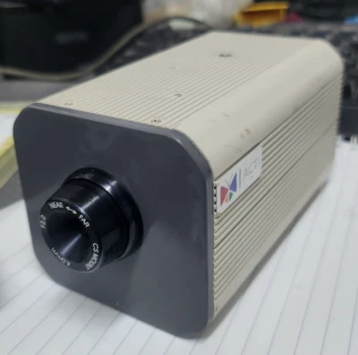 ACTi KCM-5111 H.264 Megapixel IP D/N PoE Box Camera w/CS-MOUNT F2.0 4.0mm Lens - Image 1 of 4