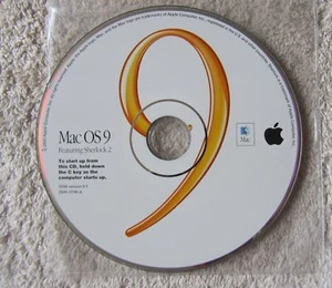 Apple Mac OS 9 with Sherlock 2 Install CD Complete Software - Photo 1/1