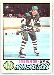 1977-78 O-Pee-Chee Dean Talafous Minnesota North Stars #49
