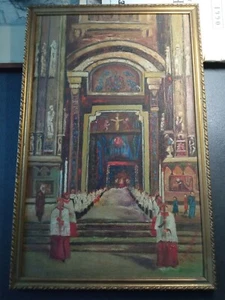 Quadro raffigurante rappresentazione religiosa - Foto 1 di 3