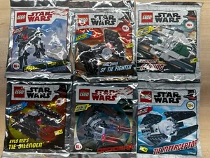 LEGO Star Wars Foil Packs - Sealed Rare Limited Editions - YOU PICK - Picture 1 of 7