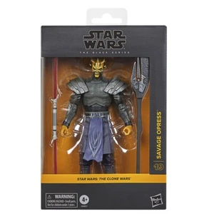 Star Wars The Black Series, Savage Opress Deluxe Character, The Clone Wars #19 - Picture 1 of 6