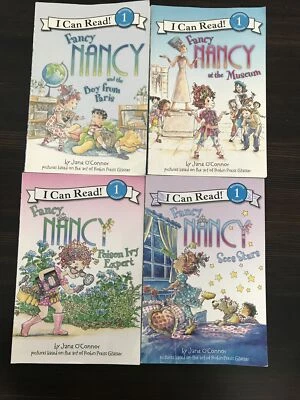 Set of 4 Level 1 Books I Can Read Fancy Nancy Book Lot - Image 1 of 4