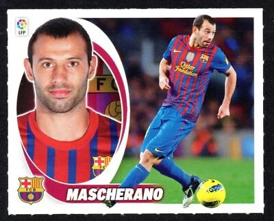 MASCHERANO #6 FC BARCELONA 2010-11 CROMO PANINI LA LIGA BBVA ESTE 10/11 - Imagen 1 de 2