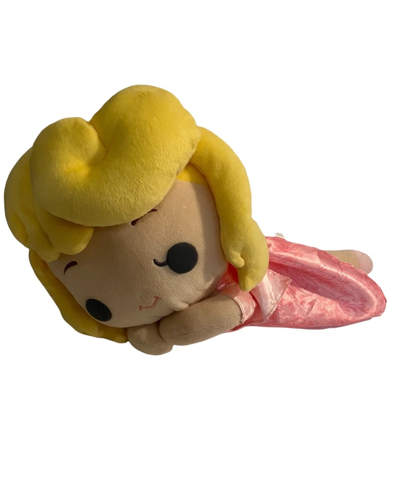 Muñeca de Peluche Aurora Bella Durmiente SEGA Pastel Soñador Kirakira Rara Enorme Rosa  Foto 1 de 4
