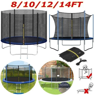 Repuesto de red de seguridad para trampolín para marcos de 8/10/12/14 pies nuevo Foto 1 de 4