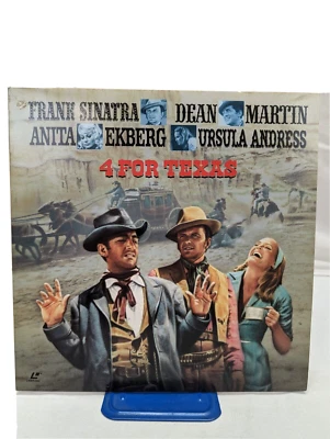 4 For Texas Digitally Processed Extended Play Laserdisc Warner Home Video 1991 - Image 1 of 4