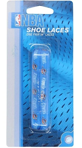 Oklahoma City Thunder Shoe Laces 54 Inch Cover