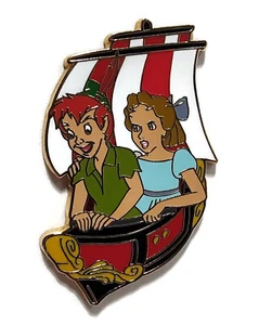 2007 DLR Peter Pan's Flight - Peter and Wendy Pirate Ship Disney Pin #52421 HTF - Picture 1 of 2