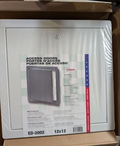 Acudor, Model ED-2002, Metal, Flush Access, Wall Access Door 12" x 12", White - Picture 1 of 5