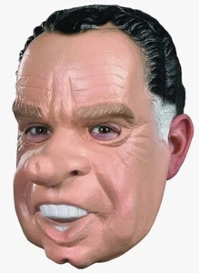 Richard Nixon Mask - Rubber Latex - President - Politician - One Size - Picture 1 of 1