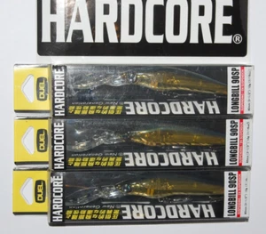 3 lures yo zuri duel hardcore longbill jerkbait 90sp 3 1/2" 7/16oz r1182-hay ayu - Picture 1 of 9