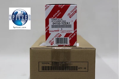 TOYOTA OEM Engine Oil Filter 04152-YZZA1 CASE OF (10) - Image 1 of 3