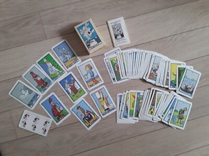RARE FIRST EDITION WONDERLAND 78 CARD TAROT DECK 1989. CHRIS & MORGANA ABBEY
