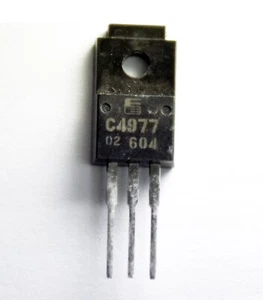 5pc NPN Switching Power Transistor 2SC4977 C4977 TO-220 * 400V 7A 40W * Fuji - Picture 1 of 1