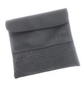 Modern Faux Leather Carry Bag and Storage Case for Tefilin T'fillin (Black) - Picture 1 of 3