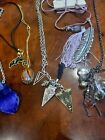 Costume Jewllery Mixed Lot - Necklace X 6 Items 122G #175