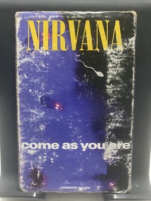 Nirvana,Come as You Are, Drain You LIVE [Single]  (US) Cassette, 1992 - Image 1 of 2