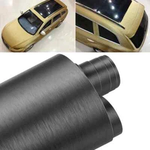Pegatinas de coche 50*200 cm satinado mate vinilo cepillado envoltura lámina interior mate - Imagen 1 de 30