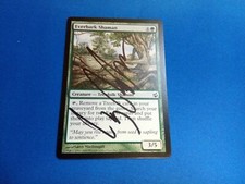 MTG Magic Everbark Shaman Signed Artist Proof x1 Morningtide Larry MacDougall