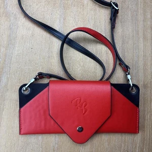 Authentic Rare Ray Ban Purse, Red - Picture 1 of 14