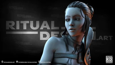 Alaya | Casting ritual | Comisión | Exótico | NSFW | Pintado | Foto 1 de 4