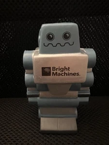 New Robot Stress Ball Reliever Soft Foam Figure Bright Machines Swag Collectible - Picture 1 of 16