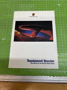 Porsche Boxster Tequipment Sortiment Prospekt Aug/01 (8D) - Bild 1 von 8