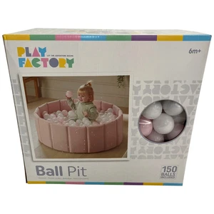 Play Factory Pit per palline in schiuma con 150 palline rosa - Foto 1 di 6