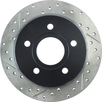 Rotor de freno Stoptech 127.67043R Stop Tech Sport perforado y ranurado; trasero derecho Foto 1 de 4