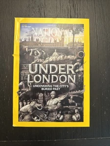 National Geographic Magazine : "HIDDEN LONDON"-The City's Buried Past 2022 T-512 - Picture 1 of 6