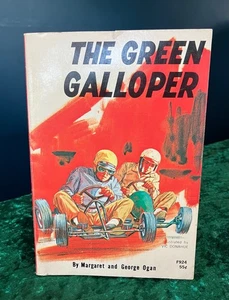 The Green Galloper Book by Margaret & George Ogan Vtg 1966/69 *1st Print RareHTF - Picture 1 of 21