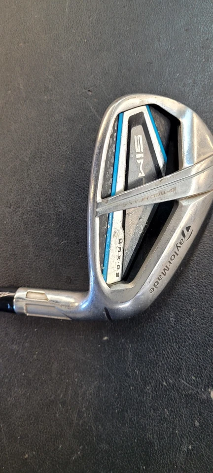 Taylormade Sim Max OS Pitching Wedge Dynamic Gold S300 Stiff Steel Shaft - Image 1 of 4