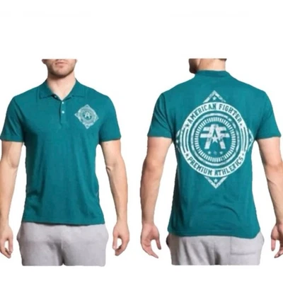 NUEVO CON ETIQUETAS American Fighter Abilene en verde azulado oscuro para hombre talla XXXL Foto 1 de 4