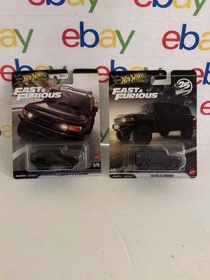 Hot Wheels Premium Rápido y Furioso Toyota Fj Cruiser Lote de 2 2004-2005 Foto 1 de 3