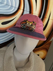 NUEVO 90s Deadstock Niñas Sombrero Rugrats 1996 Viacom Nickelodeon Dibujos Animados Rosa Púrpura - Imagen 1 de 15