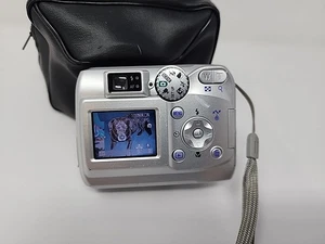 Nikon Coolpix E4100 4.0 MP CCD Digital Camera Silver Digicam Tested Working - Picture 1 of 12