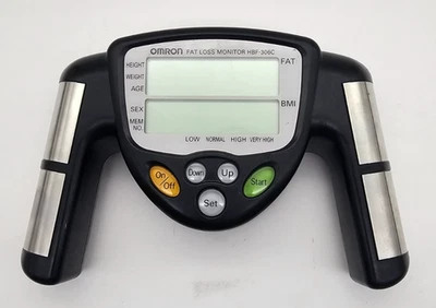 Монитор потери жира Omron модель HBF-306CN - БЕЗ КРЫШКИ АККУМУЛЯТОРА - Изображение 1 из 4