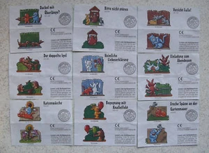 "Juego BPZ ""Historias alrededor de la valla del jardín" 1998 los 9 diferentes - Imagen 1 de 1